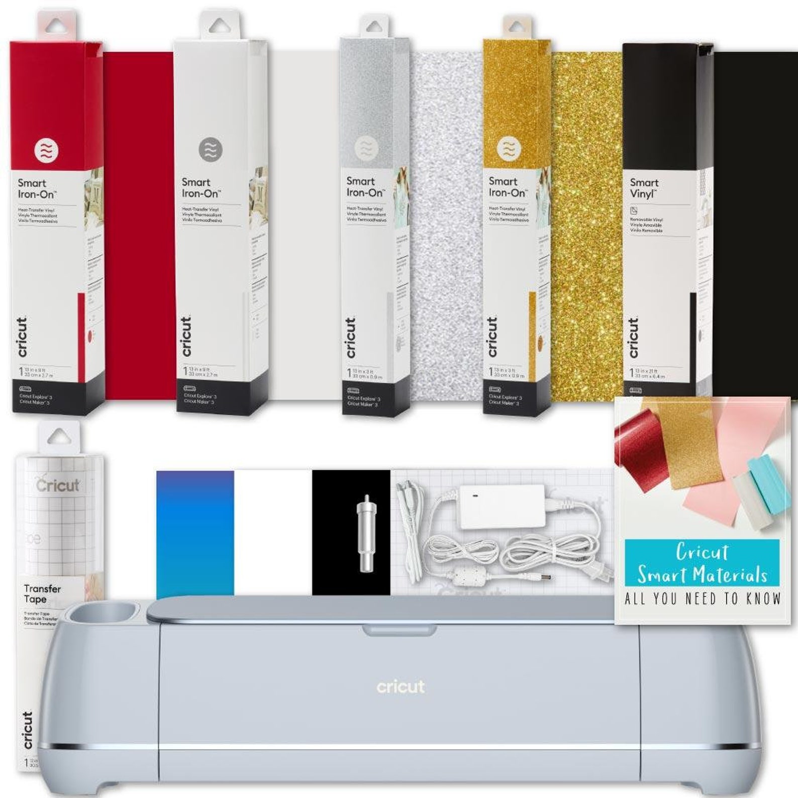 Cricut Maker 3 Machine Smart Vinyl & Iron On Bundle Etsy