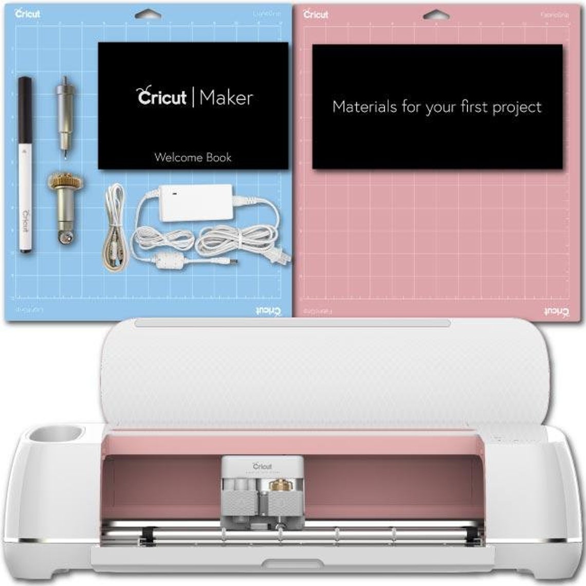 Cricut Maker Machine Bundle 1 Beginner Cricut Guide Smooth Etsy