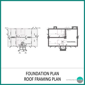 960 SF ADU House Plans – 2 Bed 2 Bath, Modern Small Home (PDF) image 6