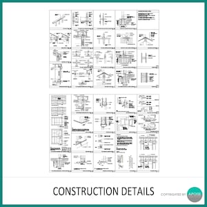 960 SF ADU House Plans – 2 Bed 2 Bath, Modern Small Home (PDF) image 9