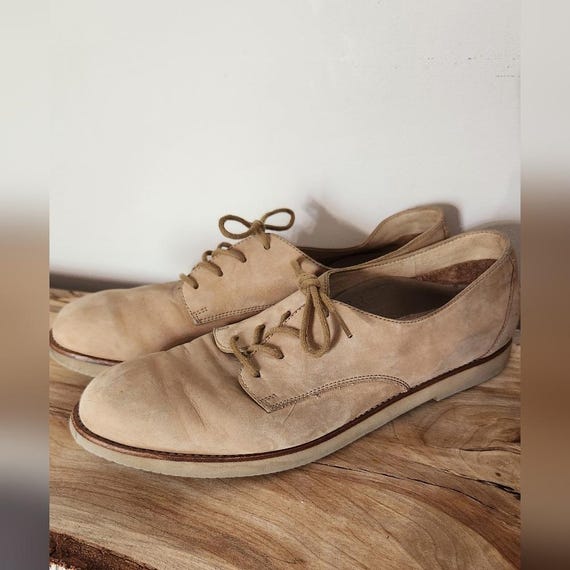 Rockport 9.5-10 Tan Leather Oxford Derby Shoes Classic Lace  display picture 2