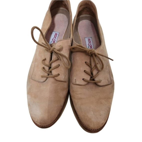 Rockport 9.5-10 Tan Leather Oxford Derby Shoes Classic Lace  display picture 1