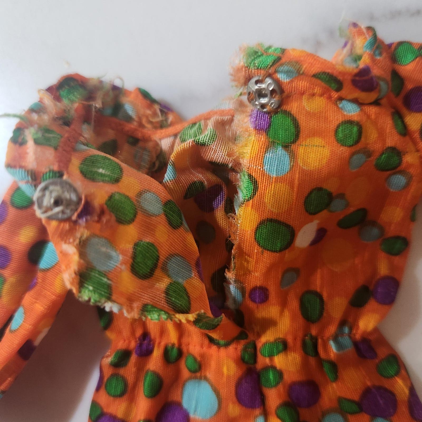 1971 Bubbles and Boots Mattel Polka Dot Dress Rare Mattel Barbie 