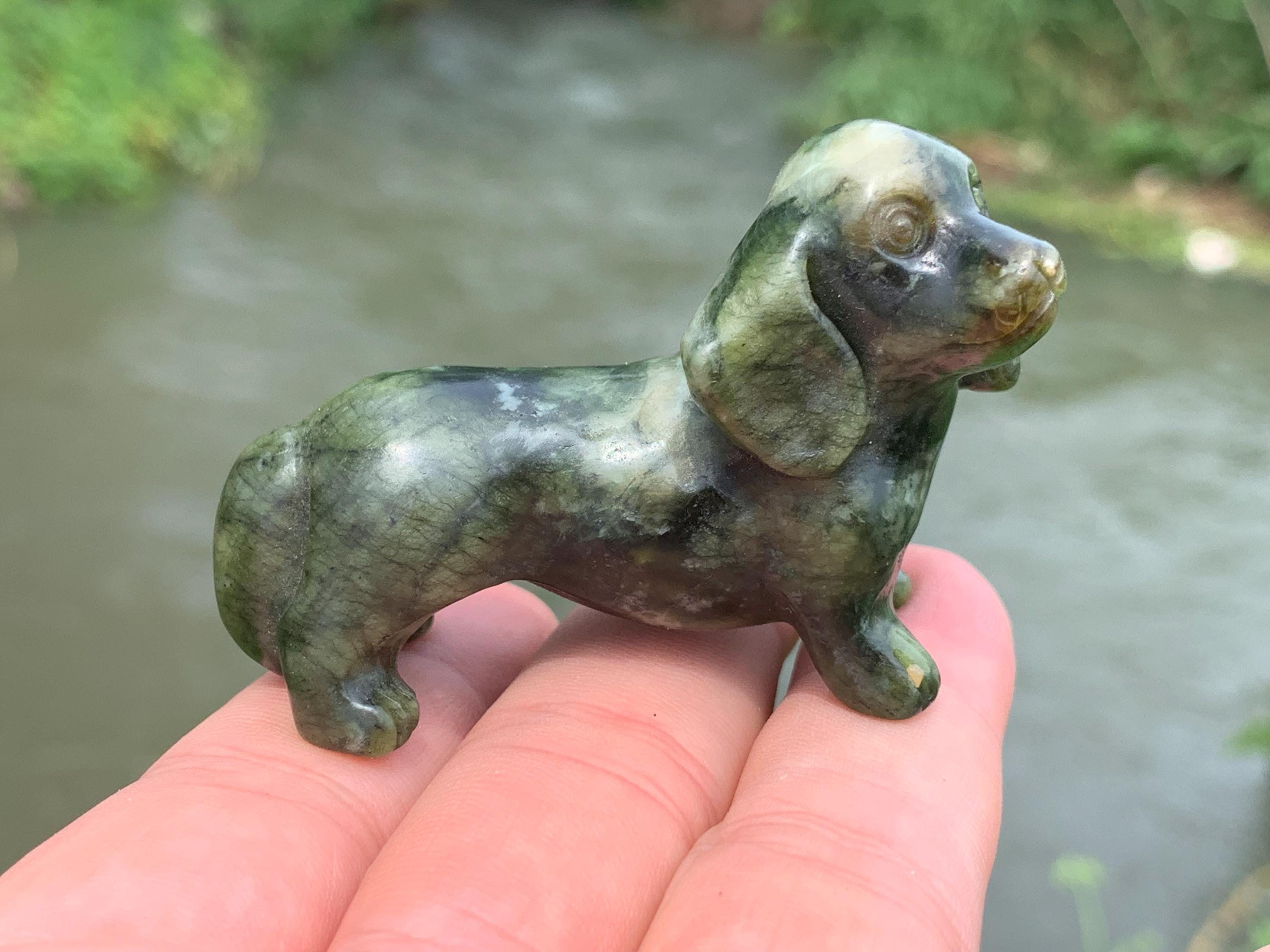 Crystal dachshund - Etsy 日本