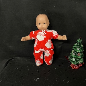 15” Doll Christmas Pajamas 