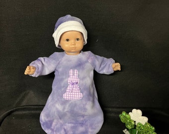 Doll Clothes Fits Like American Girl Bitty Baby Doll Clothes Fits Most 15 Inch Dolls Bunny Swaddle Sack Sleep Bag Blanket Sleeper