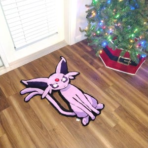 Custom Rug Espeon Psychic Purple Anime Cartoon Cartoons - Etsy