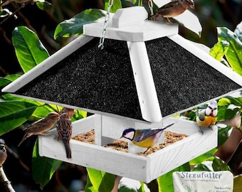 2 Mangiatoie Per Uccelli In Metallo, Da Appendere Con Gancio A S, Per Palle Di Grasso E Cibo, Decorazione Da Giardino, Nero