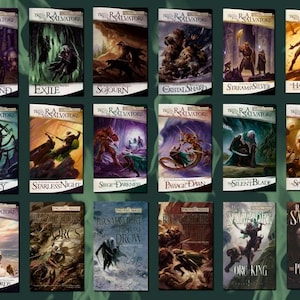 Drizzt Do&#39;Urden Digital 44 Audiobook Collection - Forgotten Realms/ R A Salvatore