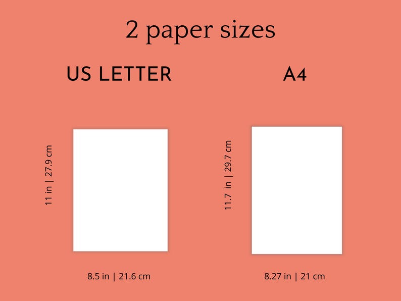 Dotted Paper With Margins Printable | A4, Letter Size (PDF Download) - Etsy