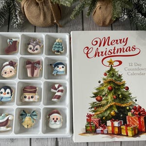 Christmas Sugar Cookie Advent Calendar 12 Days. 3 Versions, including Nativity advent calendar