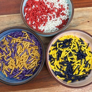 4oz (.25lb) Create your own sugarsprinkle mix.  Graduation sprinkles. Make your  own sprinkle. Cupcake, cake, cookie, pretzel sprinkle decor