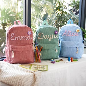 Sac à dos personnalisé pour enfant, sacs pour enfants et tout-petits, idées cadeaux d'anniversaire pour enfants, cadeau de remise des diplômes, rentrée scolaire 2025