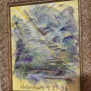 painting framed of stairway to heaven