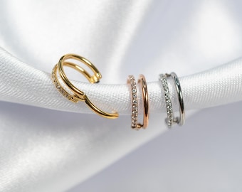 16G 裏地付きダブルフープセプタムリング、チタンクリッカーフープ、ノーズリング、ダイスフープ、セプタムピアス、軟骨、ヘリックスフープ、ヒンジセグメント Y1