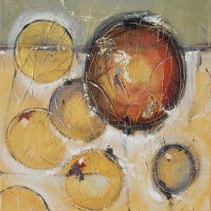 Abstract Oil Painting-Verge of Silence