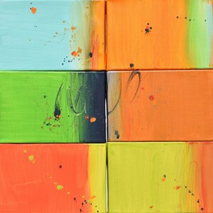 All Of Your Pieces - Abstract Art - 12 x 12 IN / 30 x 30 CM - Abstract Paintings on Canvas - Ready to Hang