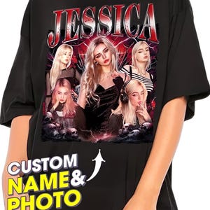 Custom Bootleg Rap Tee, custom bootleg shirt, husband christmas gift, custom photo shirt, bootleg rap tee, custom your own bootleg shirt