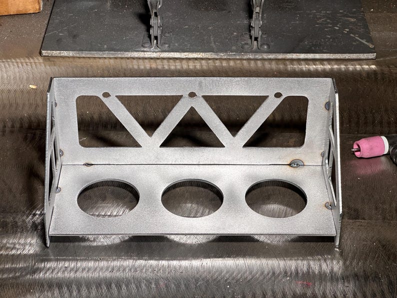 Tig Rod Rack: 3-tube Welding Rod Holder (DXF Files, PDF Plans) - Etsy