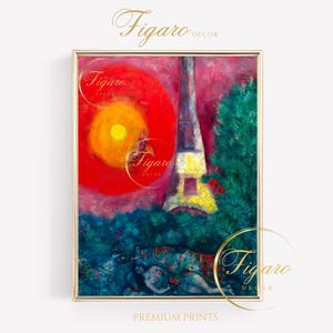 CHAGALL Giclée Print | High Quality Reproduction | Fine Art Poster | Vintage Wall Art