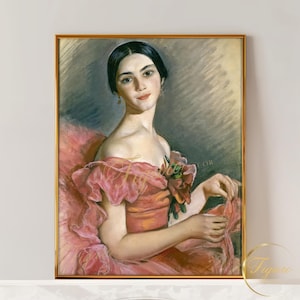 Zinaida Serebriakova - Portrait of a Ballerina, 1923 | Giclée Print | Matte Paper Print | Canvas Print | Art Collector&#39;s Gift