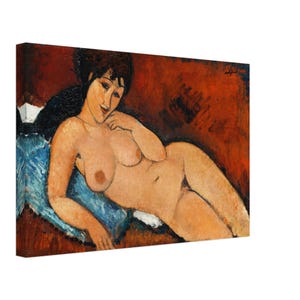 AMEDEO MODIGLIANI - Nu couche (1917). Museum-Quality Art Print