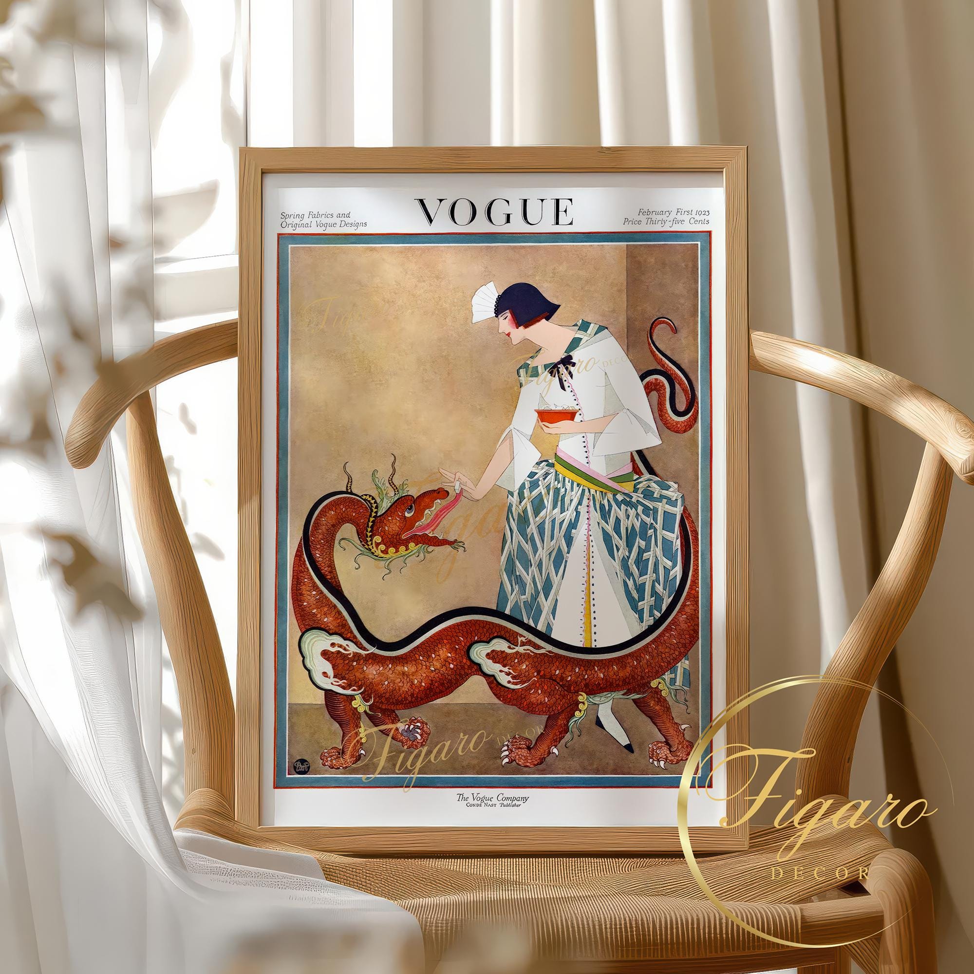 Vintage vogue magazine - Etsy 日本