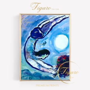 CHAGALL Giclée Print | High Quality Reproduction | Fine Art Poster | Vintage Wall Art