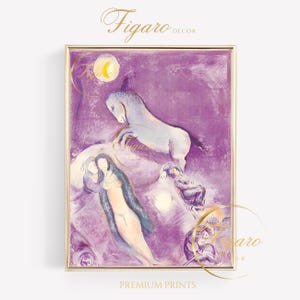CHAGALL Giclée Print | High Quality Reproduction | Fine Art Poster | Vintage Wall Art
