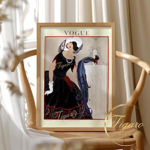 Vintage Vogue Cover - Etsy