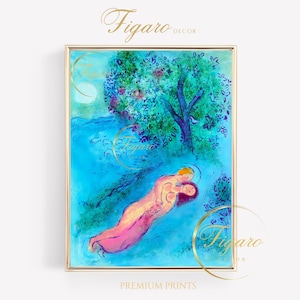 CHAGALL Giclée Print | High Quality Reproduction | Fine Art Poster | Vintage Wall Art