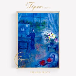 CHAGALL, Giclée Print. High quality reproduction. Vintage Wall Decor.