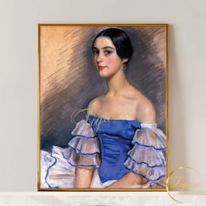 Zinaida Serebriakova - Portrait of a Ballerina, 1923 | Giclée Print | Matte Paper Print | Canvas Print | Art Collector&#39;s Gift
