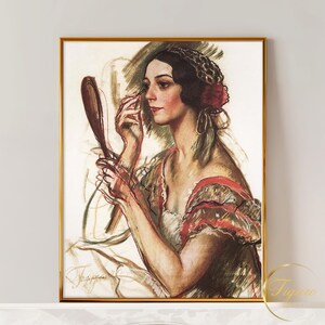 In the Dressing Room - Zinaida Serebriakova, 1924. | Giclée Print | Art Collector&#39;s Gift