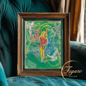 MARC CHAGALL - &quot;Le Cirque (The Circus)&quot;, 1967 | Fine Art Poster | Premium Giclée Print | Collectors Gift