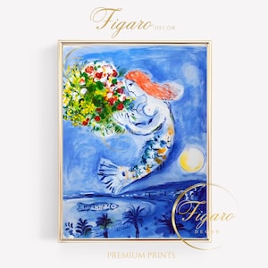 CHAGALL Giclée Print | High Quality Reproduction | Fine Art Poster | Canvas Print | Vintage Wall Art