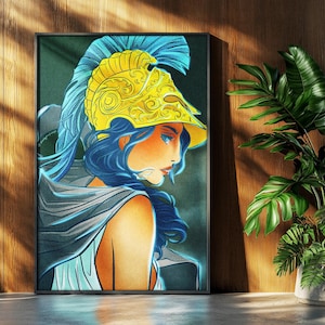 Athena - Epic: The Musical inspired A3 sized Print