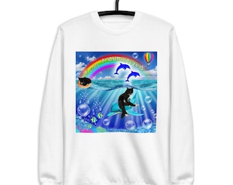 Moletom Symphony Dolphin Meme: Camiseta engraçada com estampa Brainrot