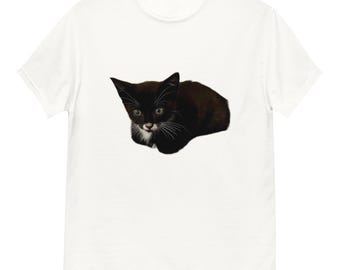 Camiseta unissex Scrimpus Meme Cat: 100% algodão, caimento clássico