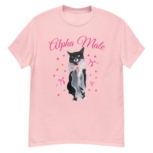 Ironic Alpha Male Shirt, Meme Shirt, Cat Shirt, Funny Meme Shirt, Funny Cat Shirt, Alpha Male Shirt, Ironic Shirt