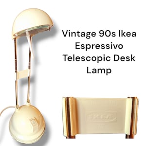 Vintage 90s Ikea Telescopic Espressivo Desk Lamp
