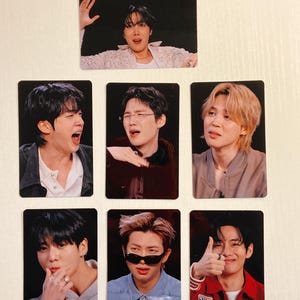 BTS WINGS トレカ BTS Wings Concept Book Official Lenticular Photo Card All Member