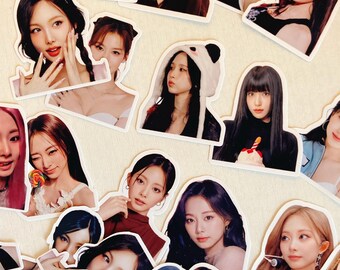 TWICE Sticker Bundle K-Pop Girl Group sticker pack