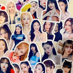 BLACKPINK Cute Aesthetic Sticker Pack Blink  Lisa, Jennie, Rosé, Jisoo K-pop fan
