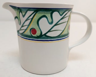 Vintage Mikasa Creamer Intagllo CAC89 Color Vive Gift Tablescape