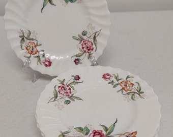 Vintage Royal Doulton Fine Bone China Bread Plate Clovelly Made in England Farmhouse