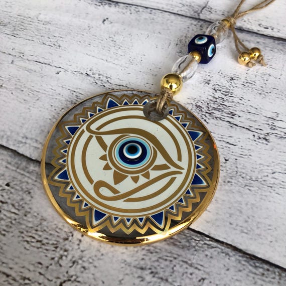 Evil Eye Wall Hanging Decor, Housewarming Gift