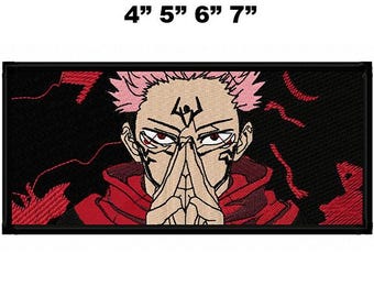 Arquivo de bordado Jujutsu Kaisen Sukuna
