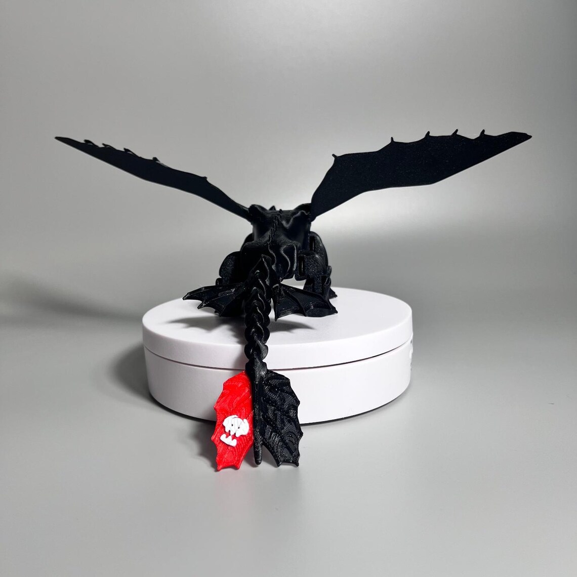 Toothless & Light Fury Dragon Toy, Articulated Fantasy Figure - Etsy