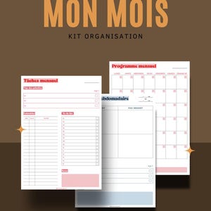 Organization Kit - My Month